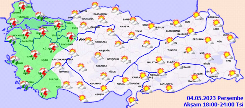 Sıcaklıklar düşüyor! 22 il için sarı kodlu uyarı (Bugün hava nasıl olacak?) - 7