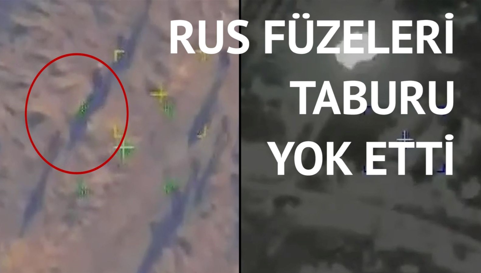 Rusya, eğitim taburunun imha görüntülerini paylaştı