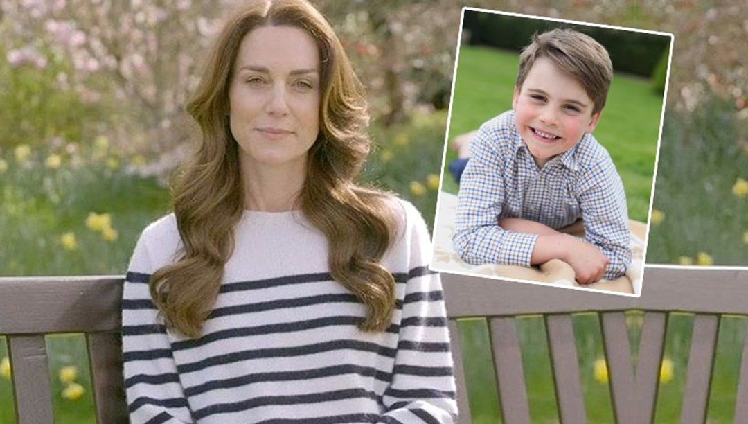 Prens Louis'den yeni kare: Kanser tedavisi gören Kate Middleton çekti