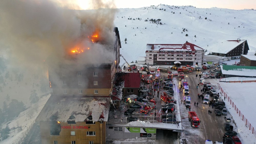 Son dakika. Kartalkaya Kayak Merkezi'nde otel yangını: 10 kişi yaşamını yitirdi - 7