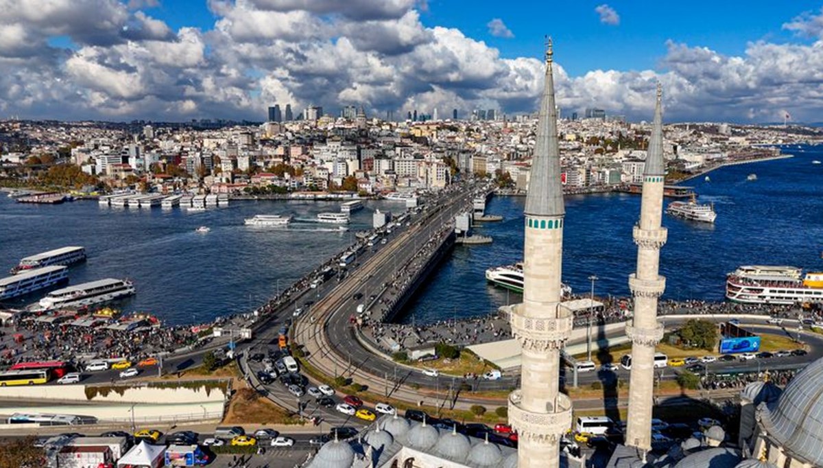 Yeni Galata Köprüsü'nde çalışma Yeni Galata Köprüsü'nde çalışma