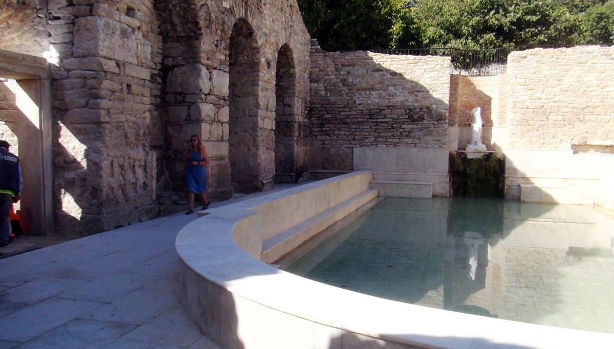 Stratonikeia antik kentindeki ‘Roma Hamamına' ziyaretçi akını
