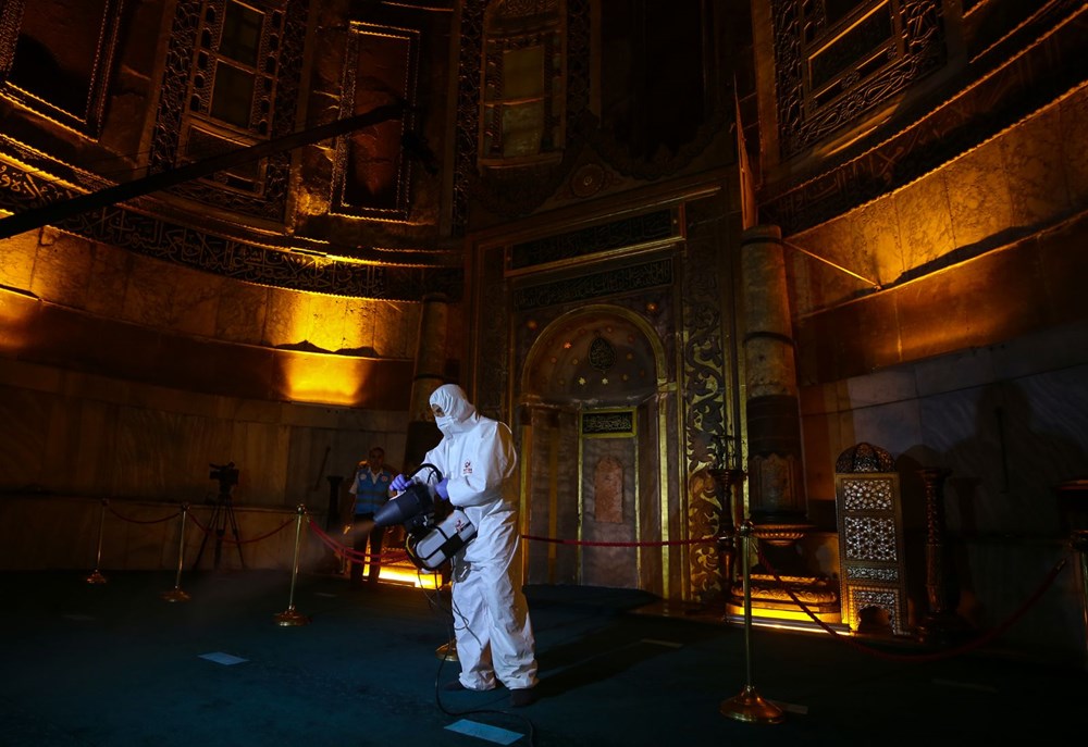 Ayasofya-i Kebir Cami-i Şerifi'nde 86 yıl sonra ilk bayram namazı - 23