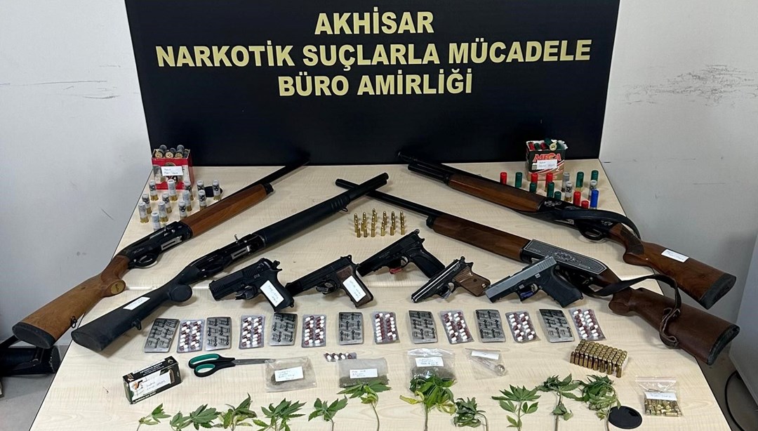 Manisa emniyetinden uyuşturucu operasyonu: 11 gözaltı