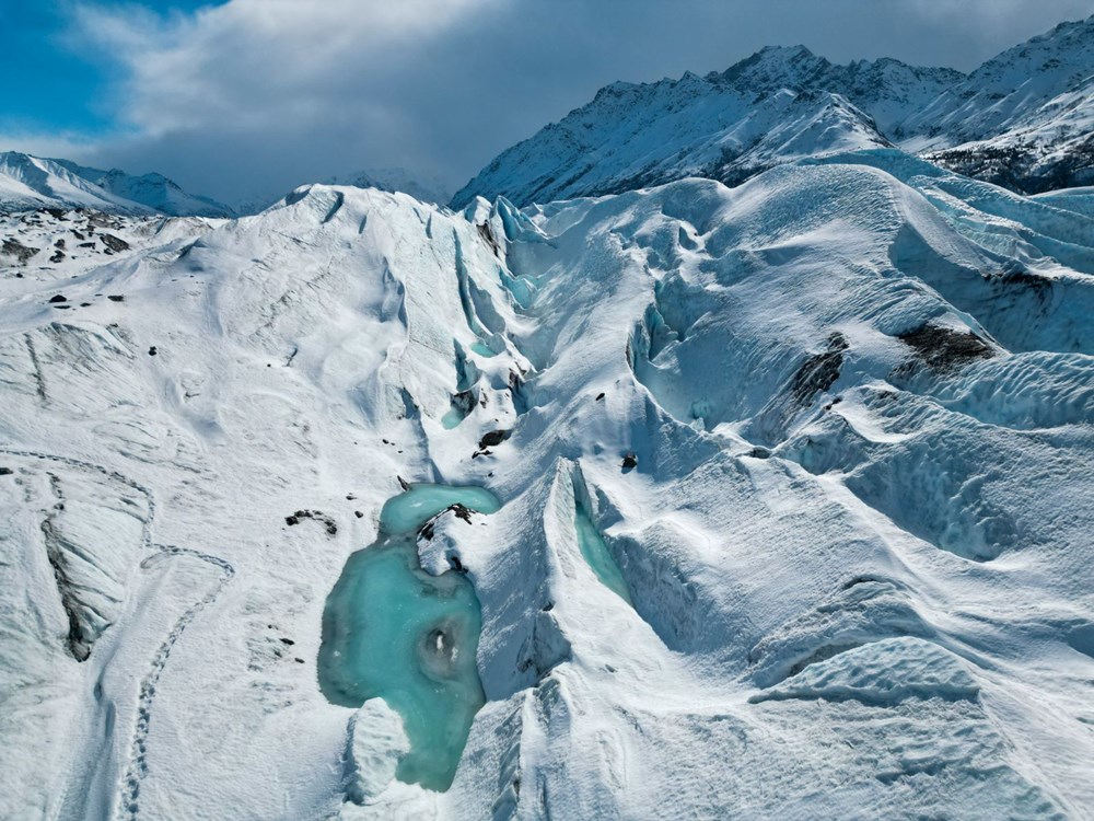 Türk fotoğrafçı Alaska'daki Matanuska Buzulu'nu görüntüledi - 5