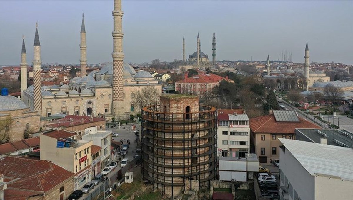 Makedon Kulesi'ndeki restorasyon çalışmaları 2025'te tamamlanacak