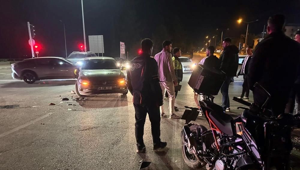 Adıyaman'da trafik kazası: Bir yaralı