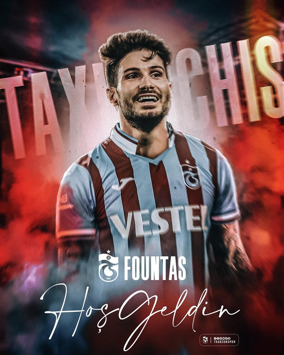 Trabzonspor Taxiarchis Fountas'ın maliyetini açıkladı - 1