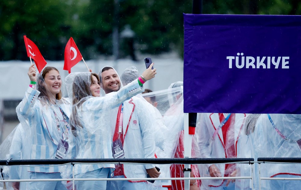 Paris 2024 Olimpiyat Oyunları'nın açılış töreni - 8