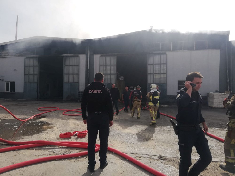 Ankara’da kimyasal atık ayrıştırma tesisinde yangın - 2