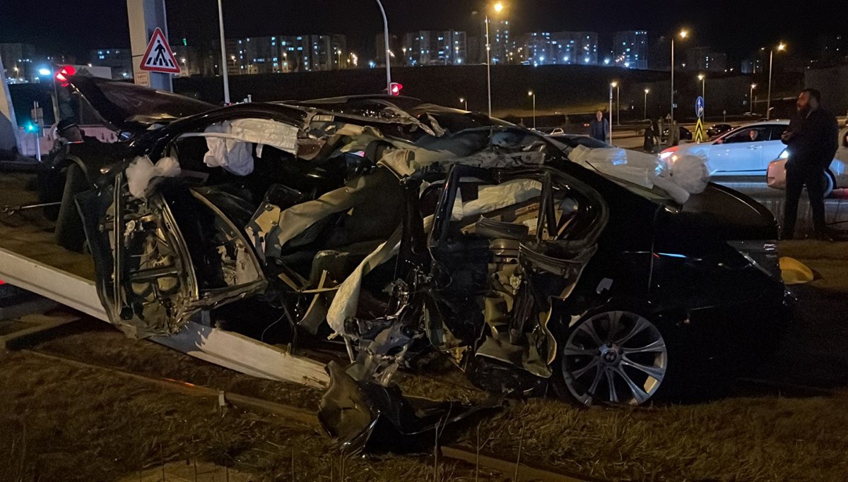 Kayseri'de düğün konvoyunda kaza: 4 yaralı
