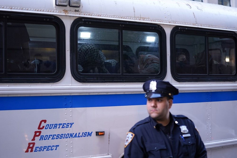 Columbia Üniversitesi'nde Filistin'e destek eylemi: En az 70 gözaltı - 5