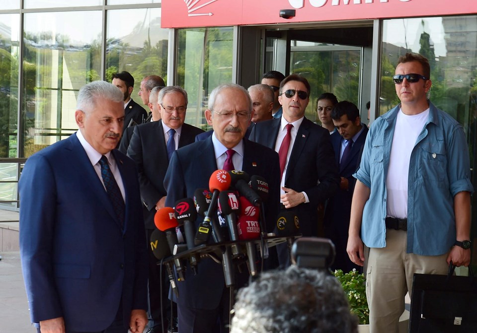 Başbakan Yıldırım, Kılıçdaroğlu ve Bahçeli ile bir araya geldi - 4