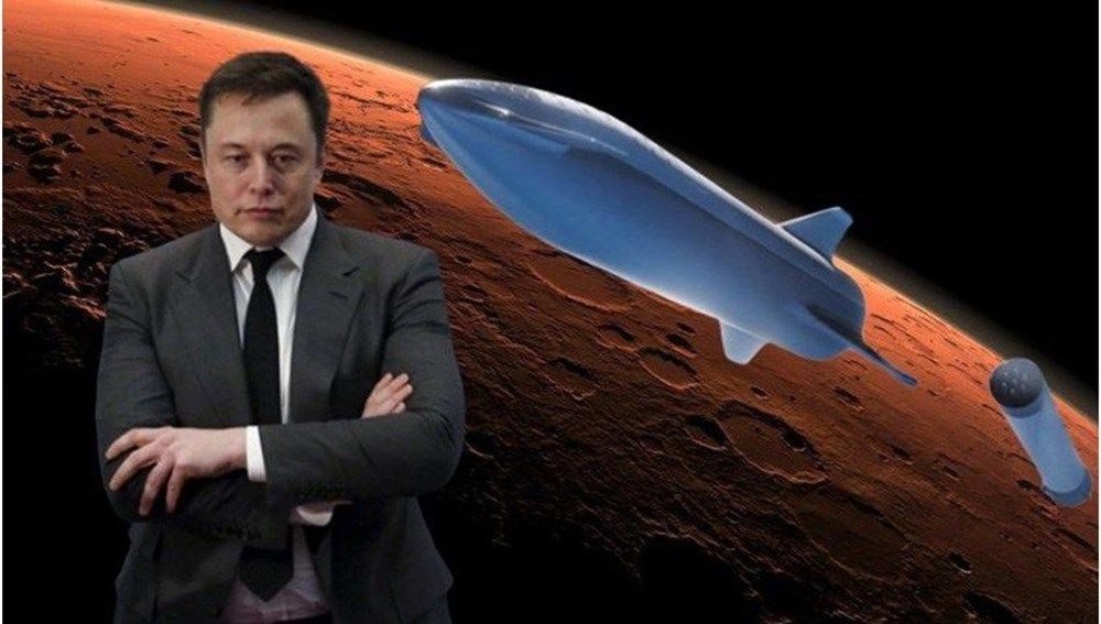 Elon Musk insanlı Mars görevi için tarih verdi - 1