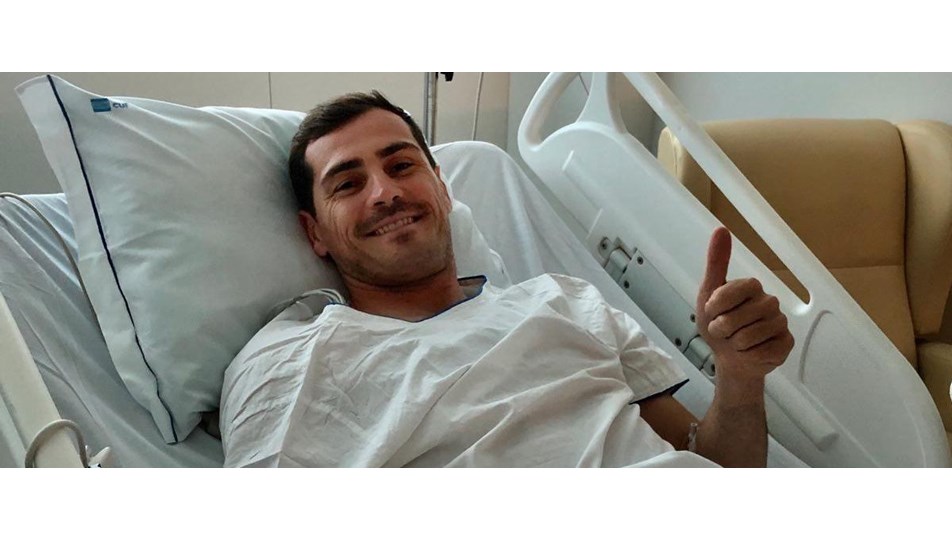 Kalp krizi geçiren Casillas'tan mesaj: Her şey kontrol altında