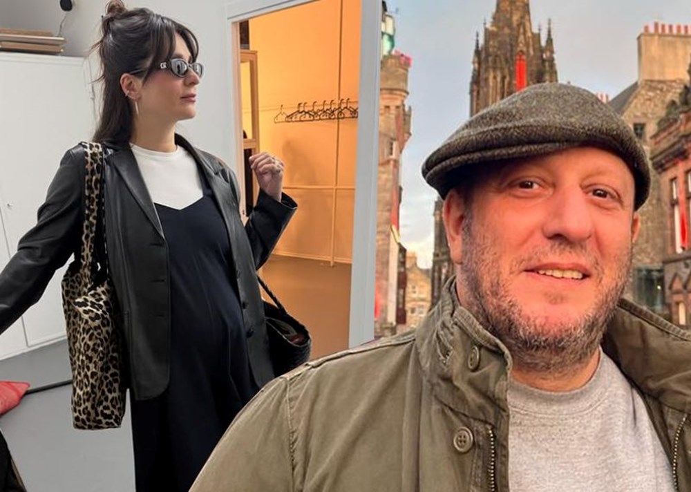 Bebek heyecanı yaşayan Meriç Aral ve Serkan Keskin'den tatil pozları - 1