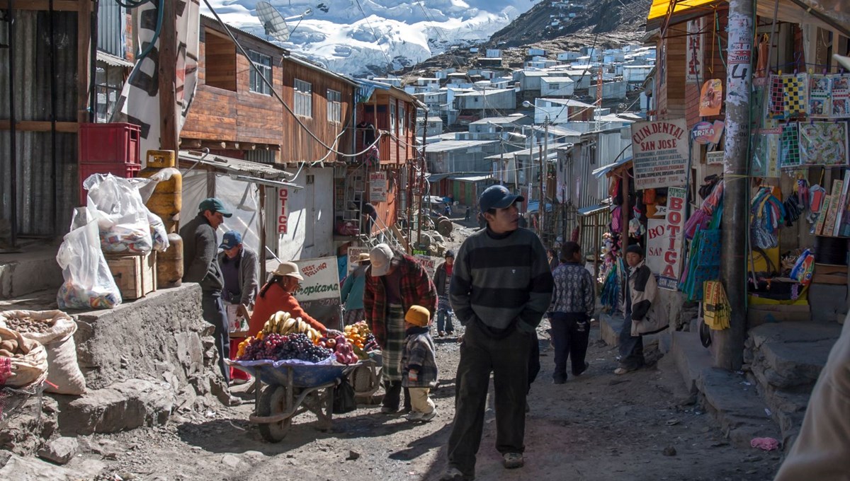 İnsanların ölene kadar çalıştığı dağ