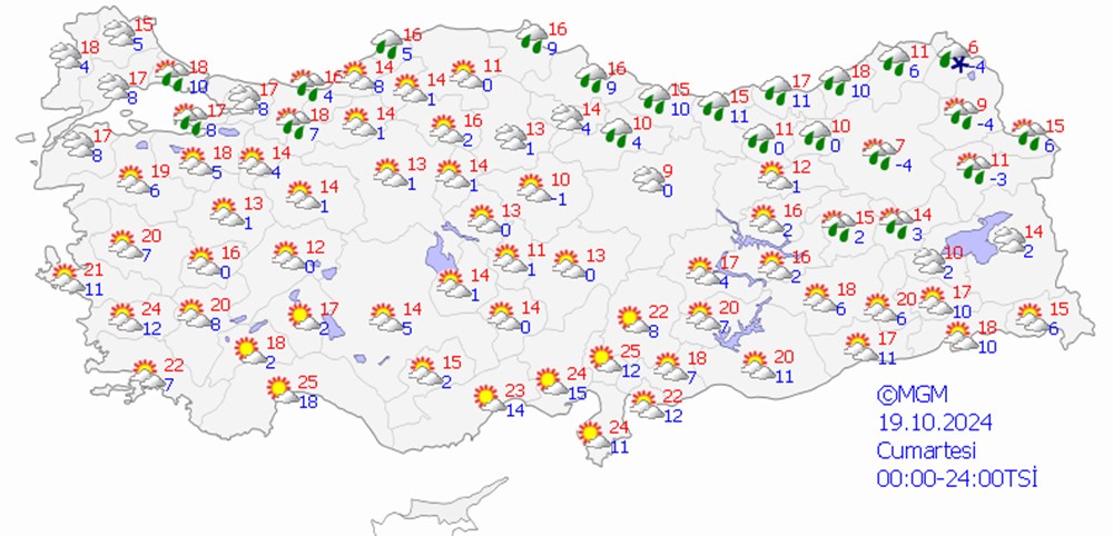 Rusya'dan soğuk hava geliyor: Bugün yağmur, yarın kar! (Bugün hava nasıl olacak?) - 11