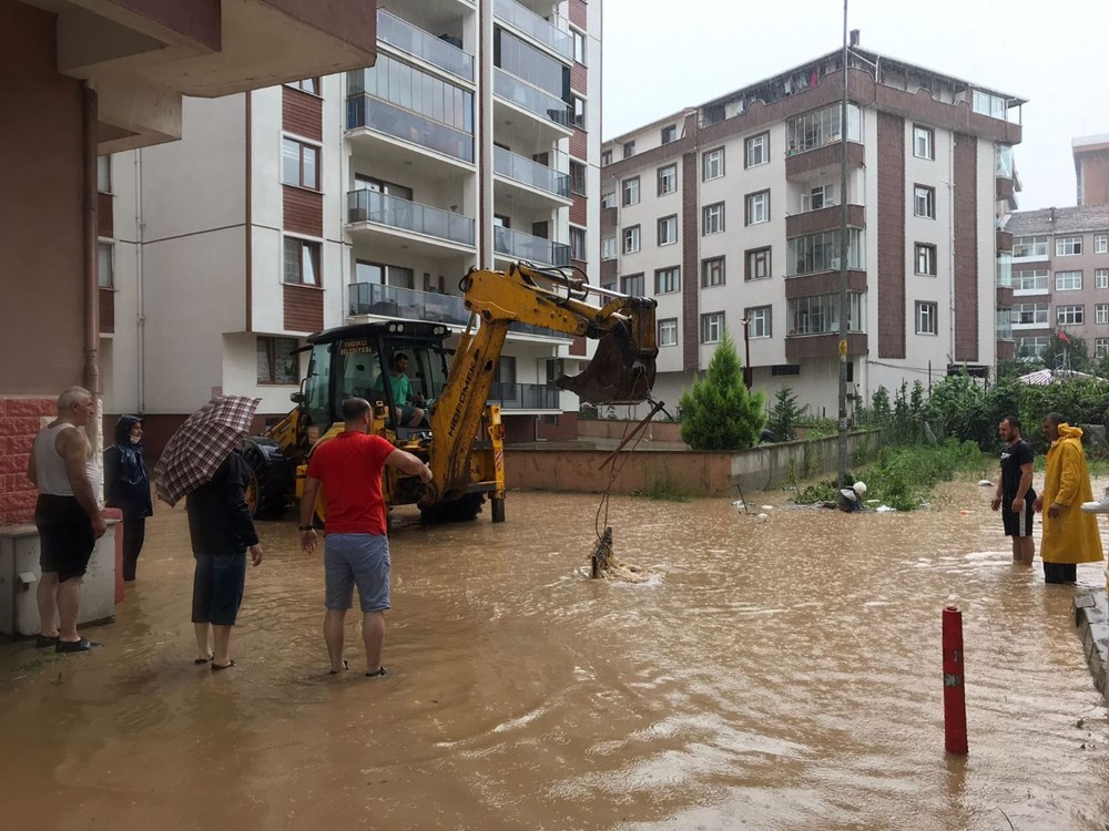 Do�u Karadeniz yine sele teslim!