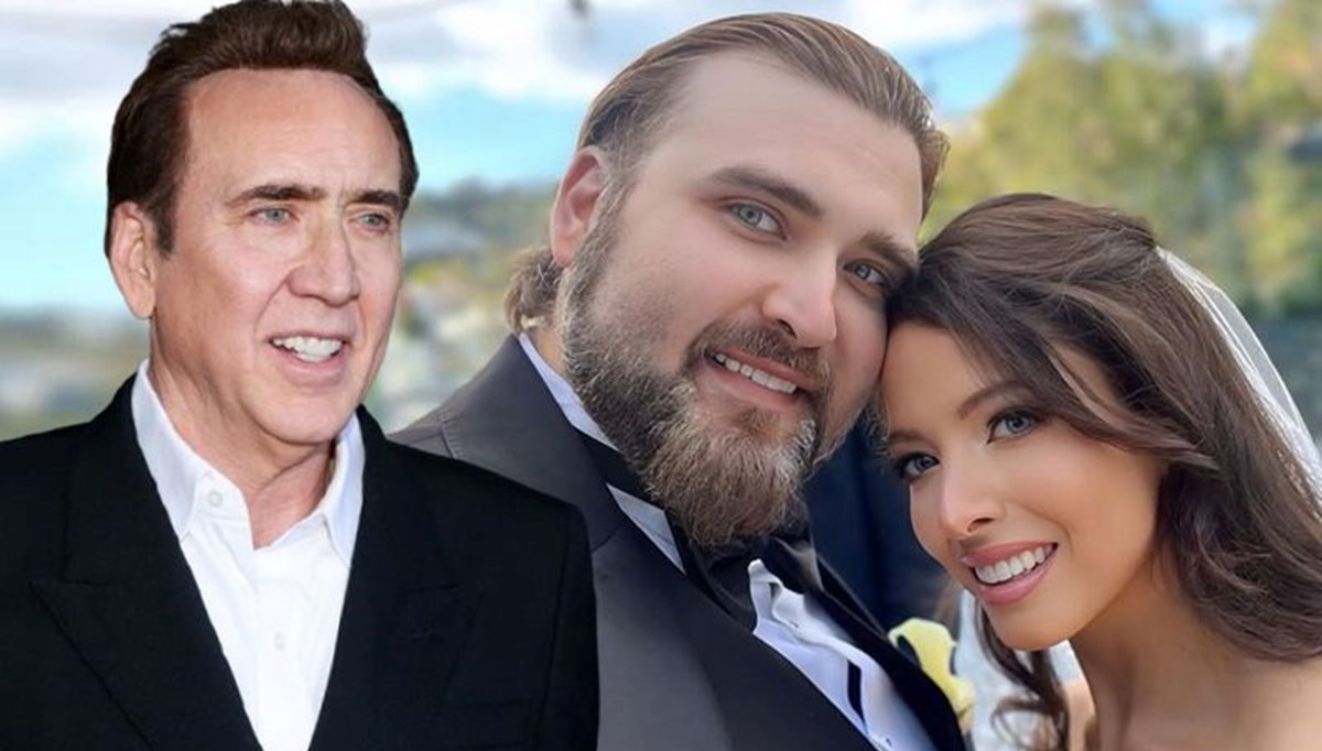 Nicolas Cage'in oğlu evlendi