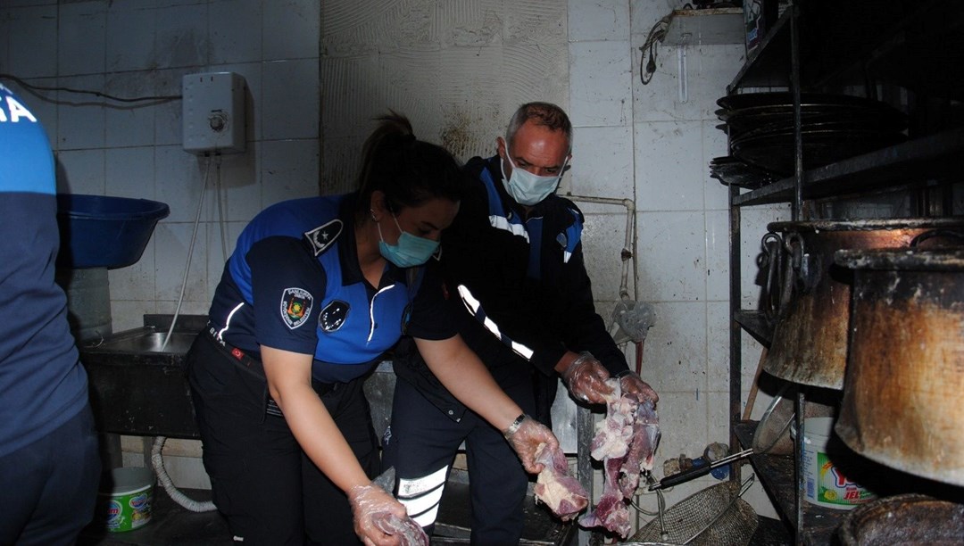 Şanlıurfa'da 1 ton bozuk et ele geçirildi