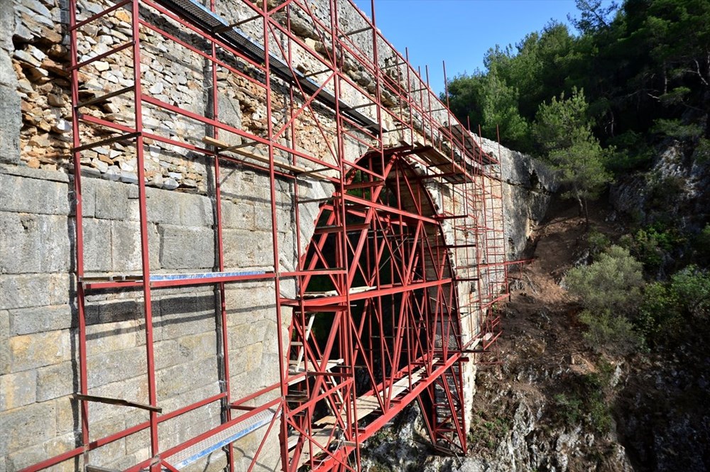 Troya'nın 3 bin 500 yıllık su kemeri restore ediliyor - 9