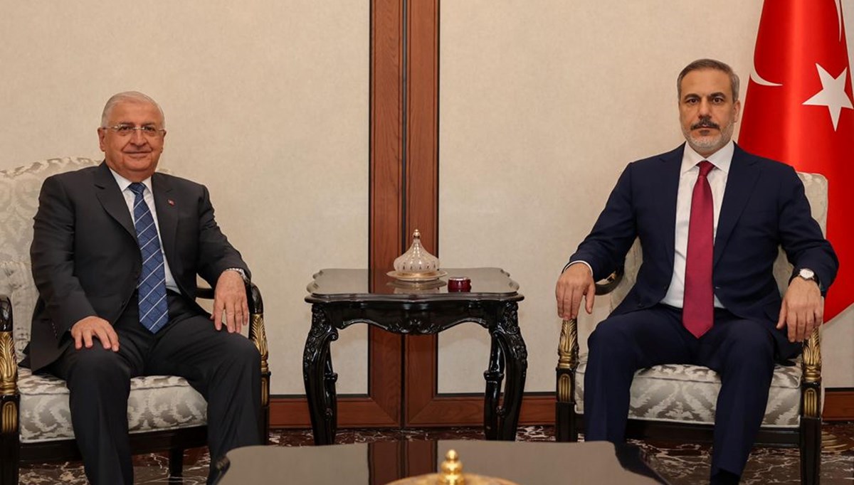 Bakan Hakan Fidan, Bakan Yaşar Güler’le görüştü Bakan Hakan Fidan, Bakan Yaşar Güler’le görüştü