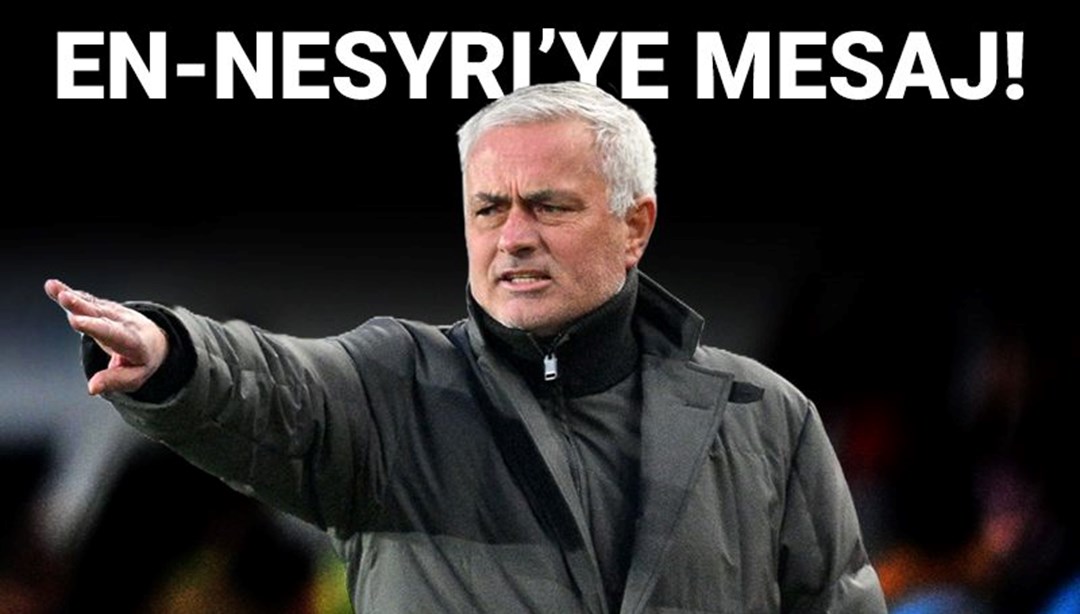 Jose Mourinho'dan En-Nesyri'ye güç mesajı: "Penaltısız 26 attı, Ramazan ayı zor geçti"