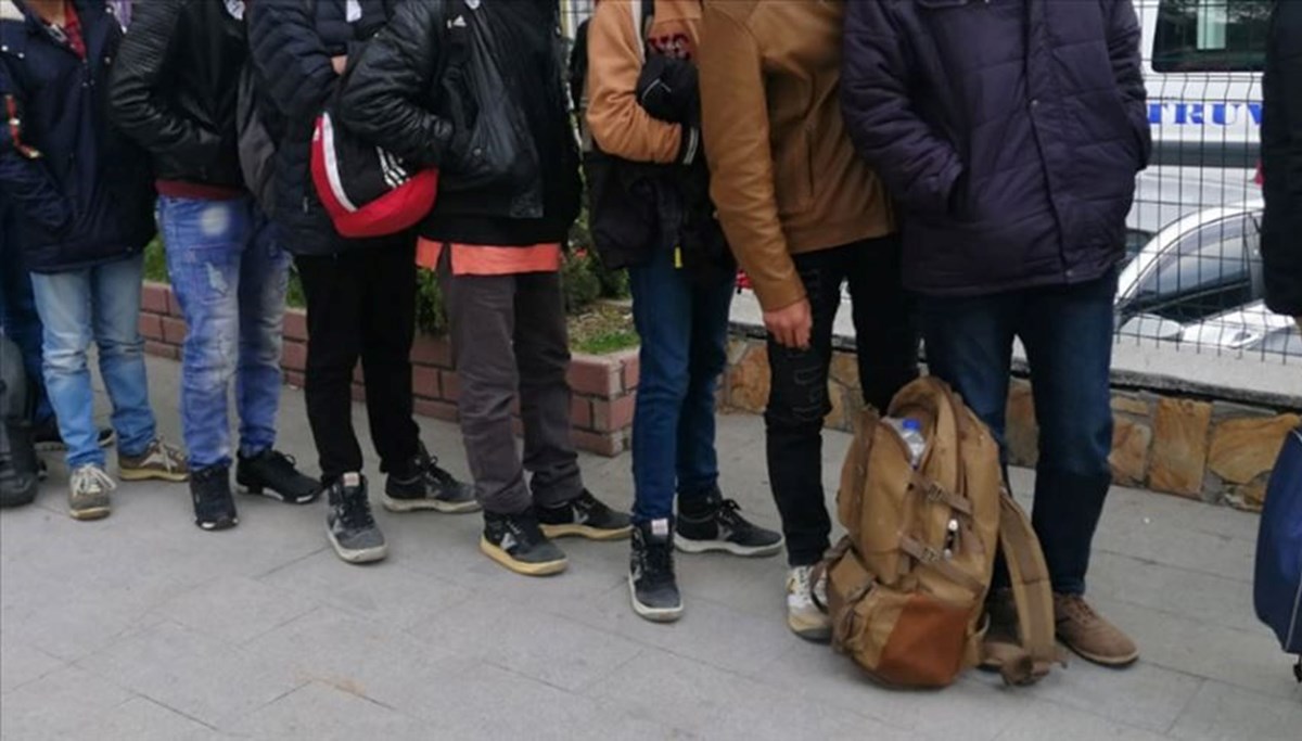 Trabzon'da 5 kaçak göçmen yakalandı
