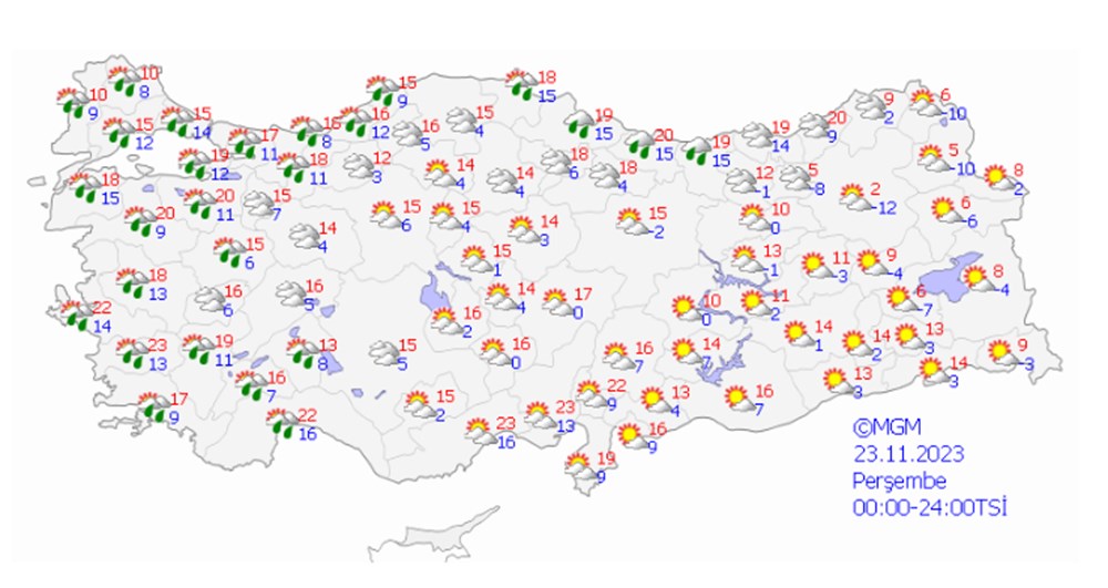 Meteoroloji'den 50 il için uyarı: Kuvvetli yağış ve fırtına devam ediyor (Bugün hava nasıl olacak?) - 21