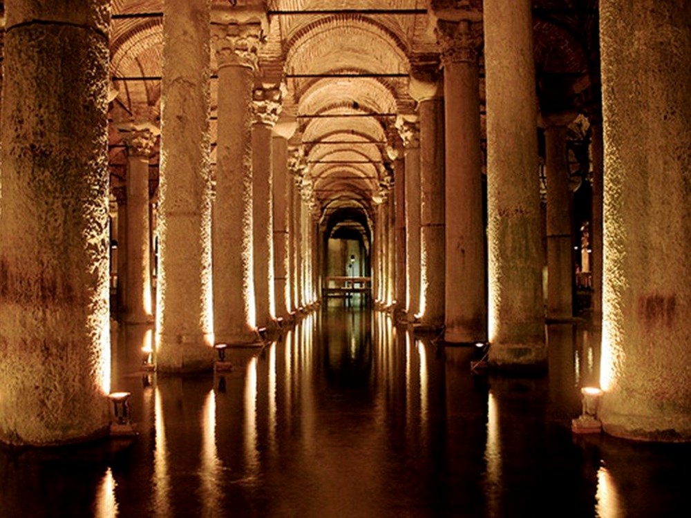 Tarihi Yerebatan Sarnıcı Müzesi yenilenme çalışmalarının ardından açıldı - 3