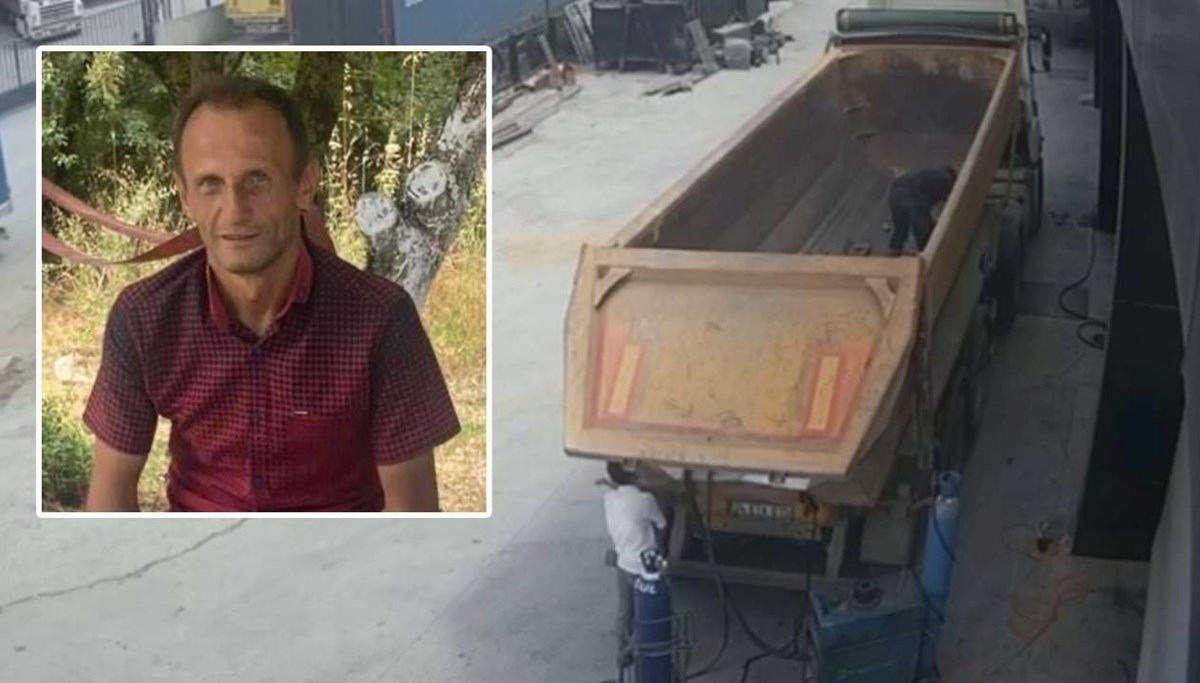 TIR şoförünün feci ölümü