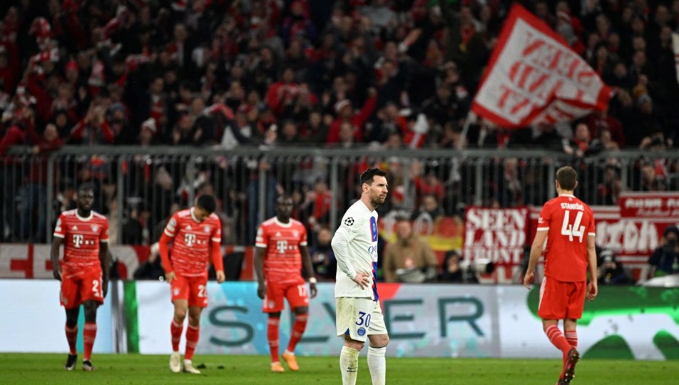 Messi ve Mbappe'den Şampiyonlar Ligi'ne veda