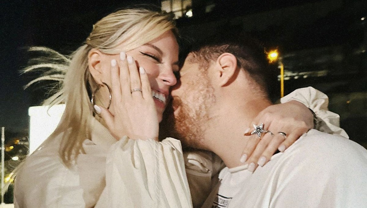 Burak Yörük sevgilisine evlenme teklifi etti