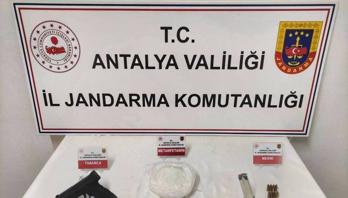 Antalya'da uyuşturucu operasyonu