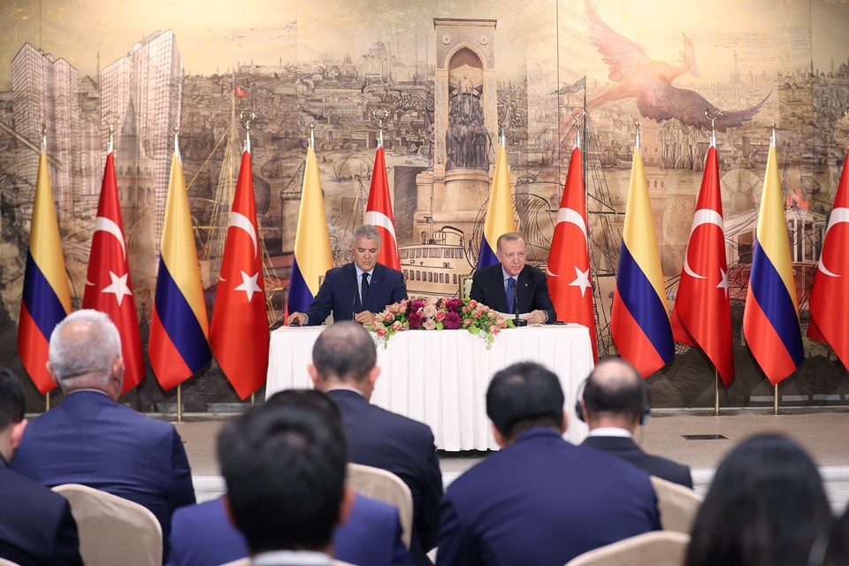 Cumhurbaşkanı Erdoğan: Türkiye-Kolombiya ilişkilerini stratejik ortaklık seviyesine yükselttik - 1