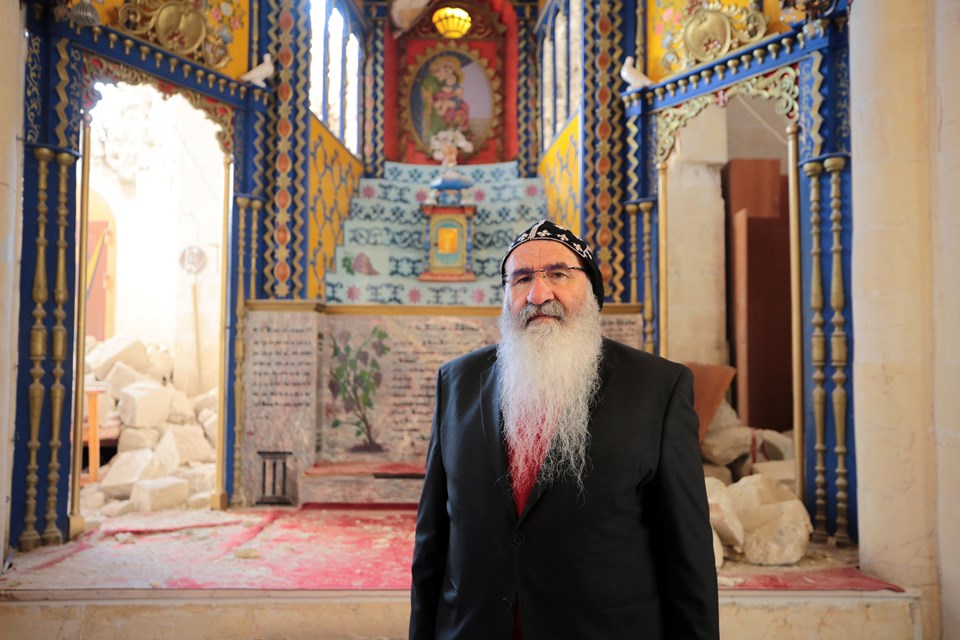 Adıyaman'daki Süryani Kilisesi de ağır hasar aldı - 1