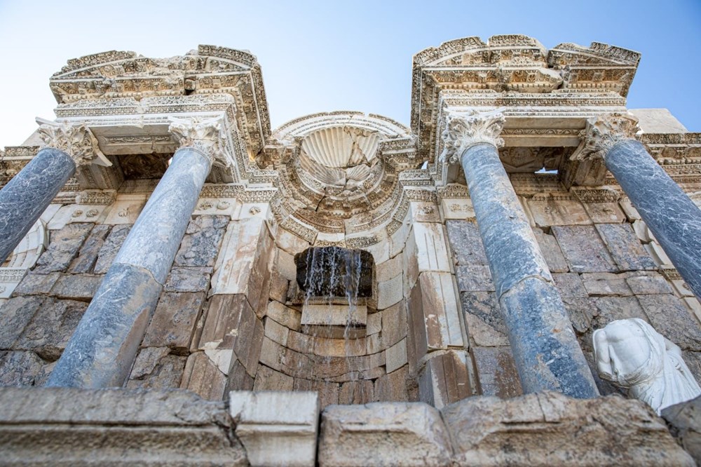 'Aşkların şehri' Sagalassos'u 42 binden fazla kişi ziyaret etti - 13