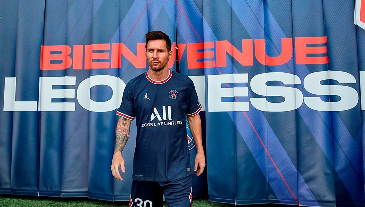  Messi resmen PSG'de