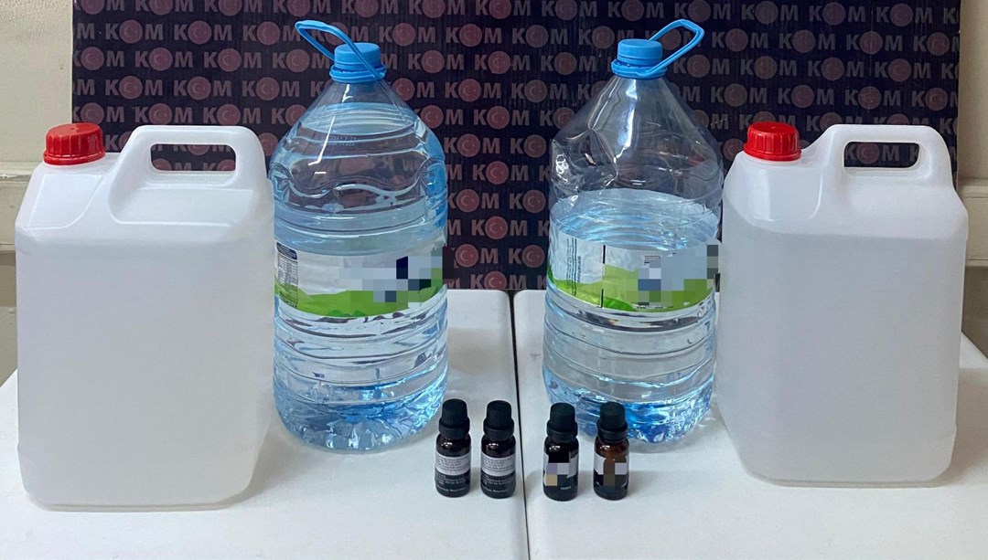 Yılbaşı öncesi kaçak içki operasyonu