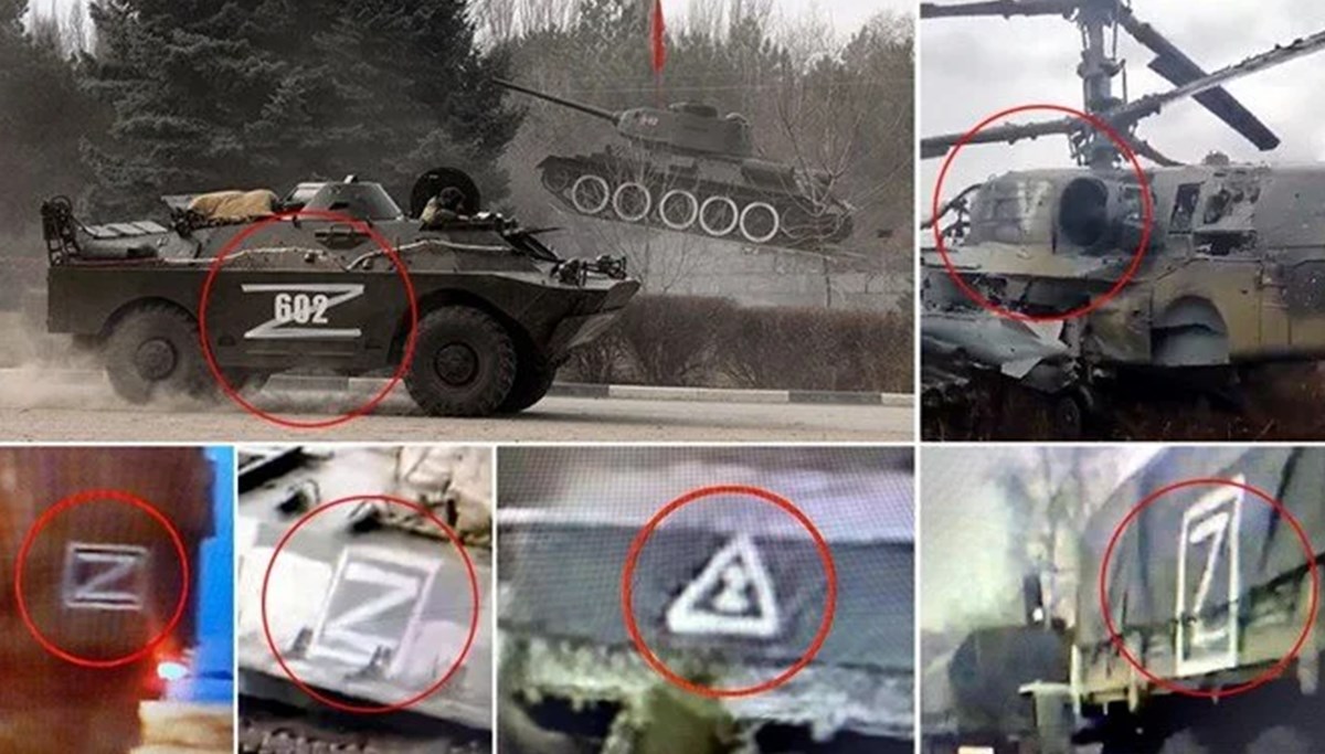 Rusya ordusundaki ‘Z’ ve ‘V’ harflerinin sırrı ortaya çıktı