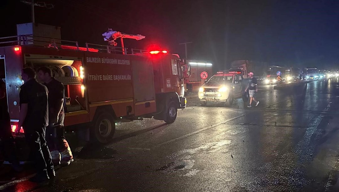 Ayvalık'ta trafik kazası: 1 kişi hayatını kaybetti