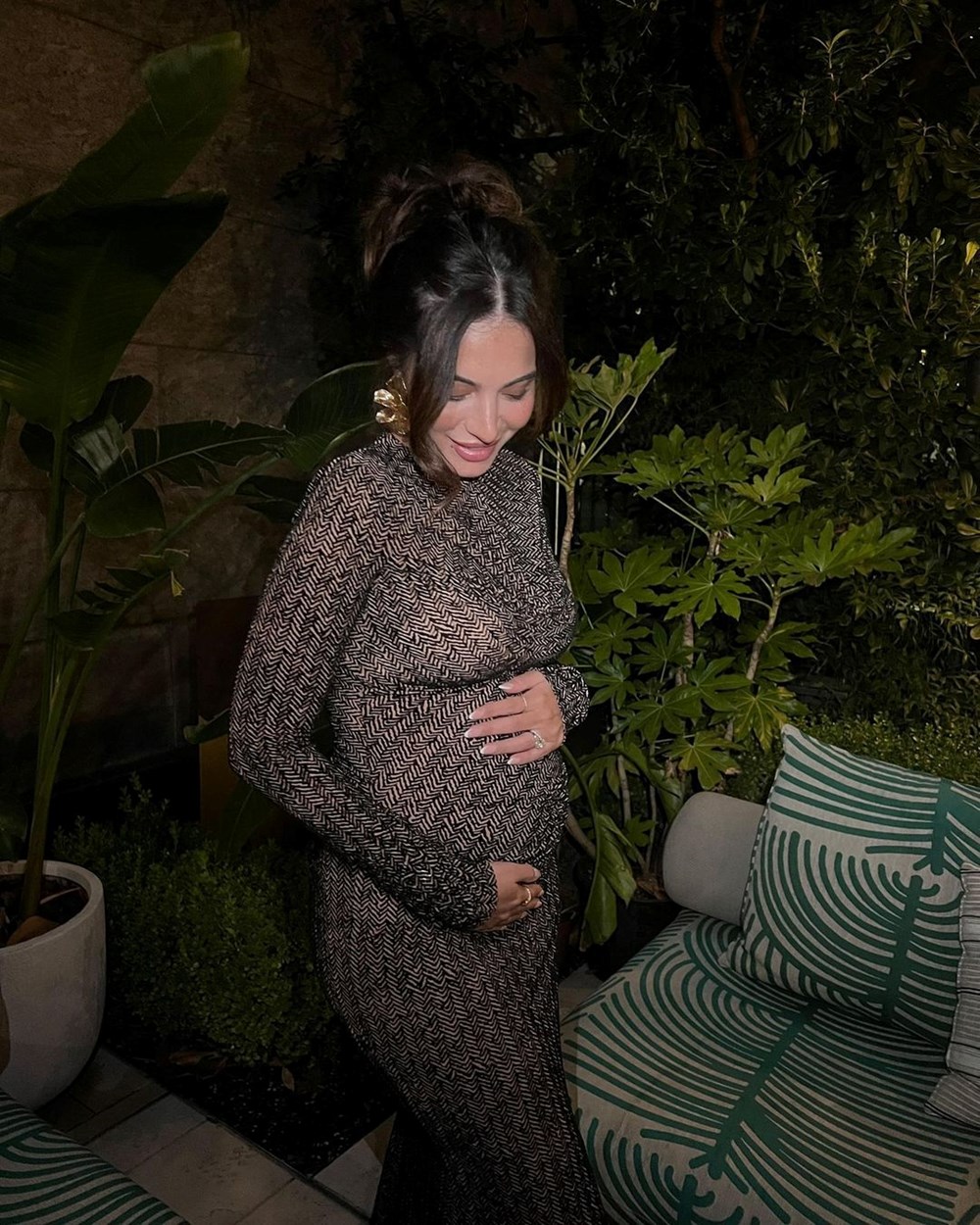 Anne olmak için gün sayan Melisa Aslı Pamuk'tan karnı burnunda yeni pozlar - 6