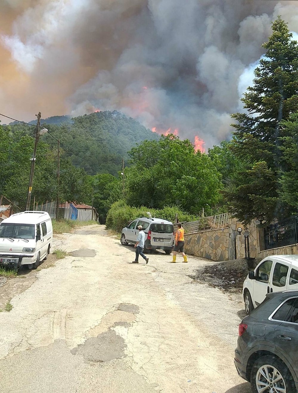 Muğla, Balıkesir ve Denizli'de 4 noktada orman yangını: Havadan ve
karadan müdahale sürüyor - 4