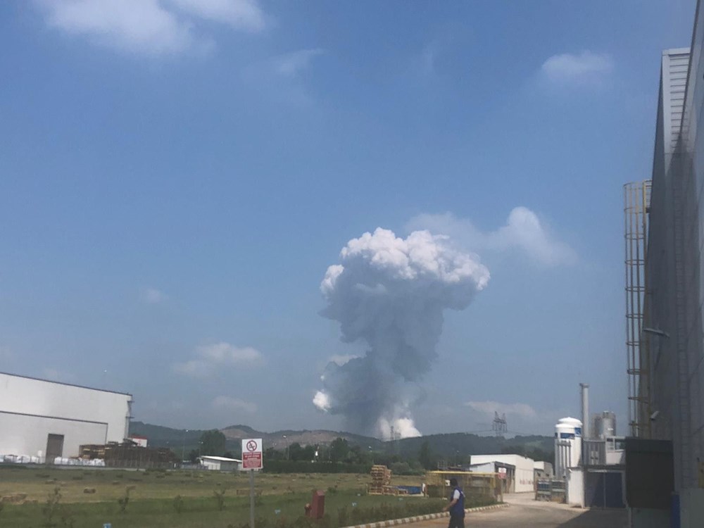Sakarya'da havai fişek fabrikasındaki patlamadan fotoğraflar - 14