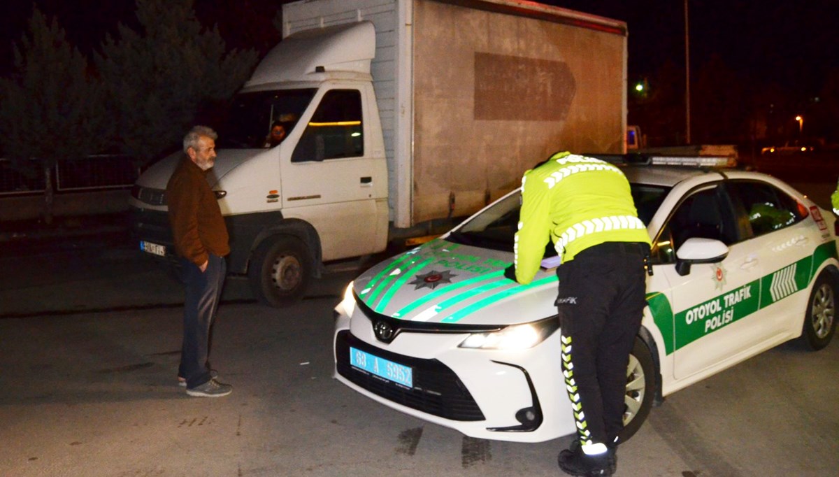 Polisten kaçan sürücü: Cezayı plakaya yazsınlar diye kaçtım