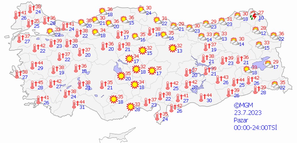 Çöl sıcakları geri geliyor: İşte gün gün beklenen hava durumu - 10