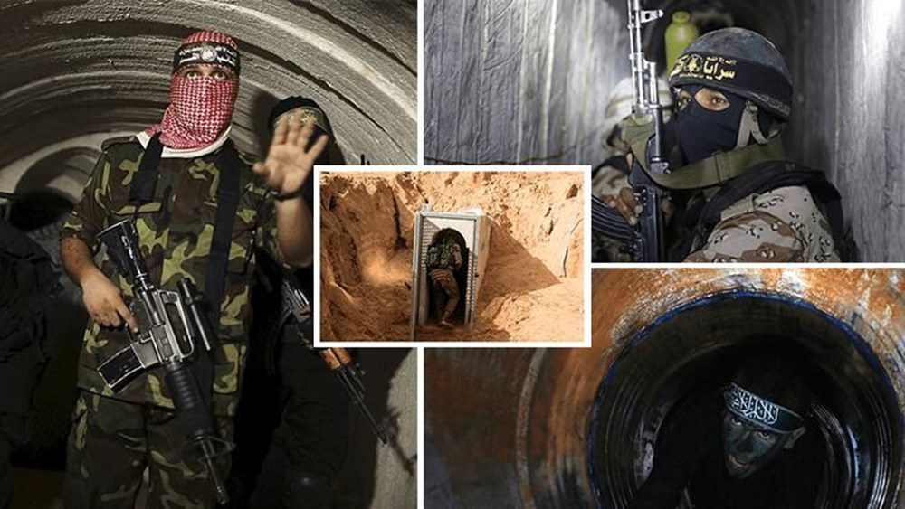 Hamas'ın Gazze'de kullandığı tüneller görüntülendi: İsrail'in hedefinde - 2