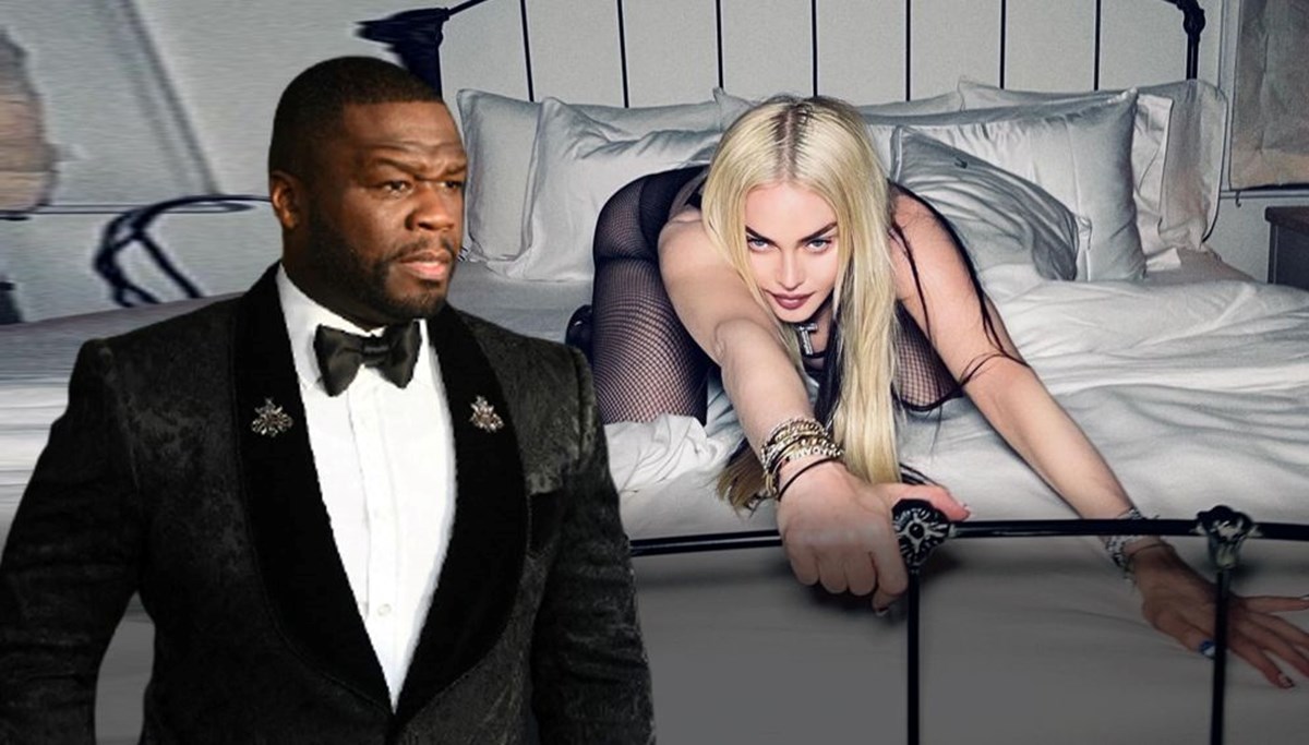 Madonna ile 50 Cent'in fotoğraf tartışması: Sadece kıskanıyorsun