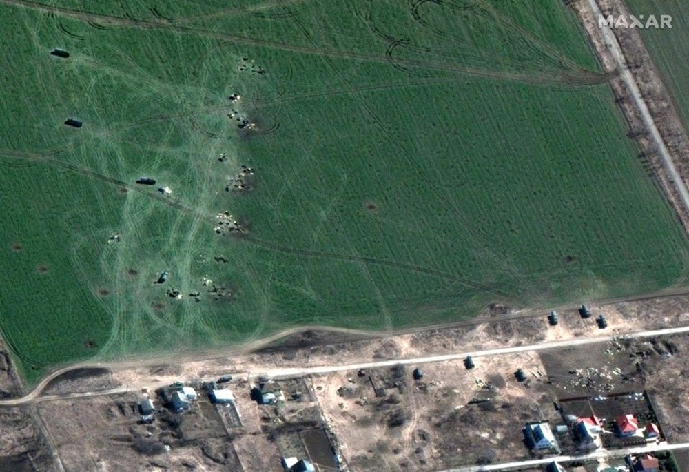 Rusya’nın saldırdığı Ukrayna şehirlerinin uydu görüntüleri
ortaya çıktı - 12